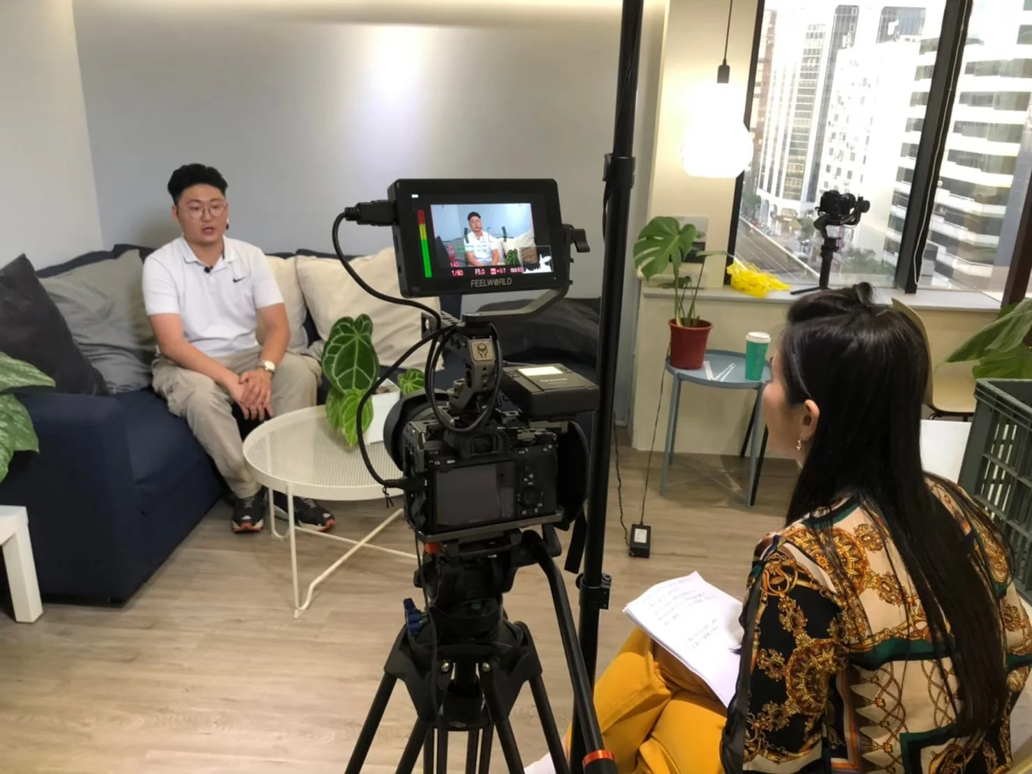 讓世界都看見-台灣好品牌-電視節目專訪-「山泰商貿」-幕後側拍01 製作單位:星澤國際 製作人:游祈盛、楊含容
