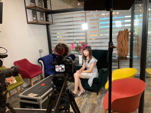 讓世界都看見-台灣好品牌-電視節目專訪-「創勁資訊」-幕後側拍03 製作單位：星澤國際 製作人：游祈盛、楊含容