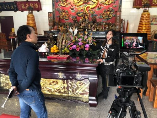 讓世界都看見-台灣好品牌-品牌人物誌-電視節目專訪-「嘉義聖賢宮」側拍照片1製作單位：星澤影視 製作人：游祈盛 執行製作：楊含容
