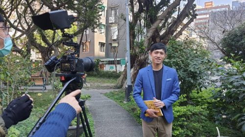 讓世界都看見-台灣好品牌-電視節目專訪-「地瓜線上家教」-幕後側拍02 製作單位：星澤國際 製作人：游祈盛、楊含容