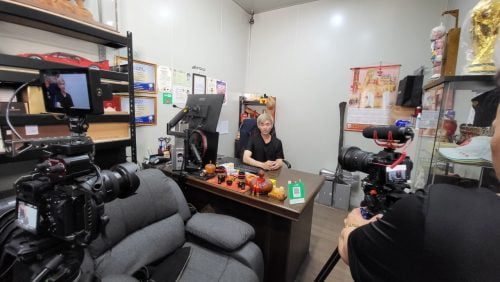 讓世界都看見-台灣好品牌-電視節目專訪-「旭陞汽車改裝工坊」-幕後側拍05 製作單位：星澤影視 製作人：游祈盛、楊含容