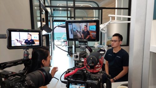 讓世界都看見-台灣好品牌-電視節目專訪-「漾美學牙醫」-幕後側拍05製作單位：星澤影視 製作人：游祈盛、楊含容