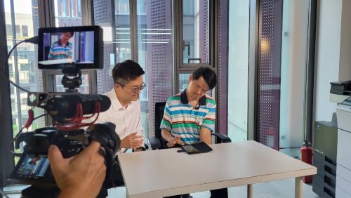 讓世界都看見-台灣好品牌-電視節目專訪-「宇康生科」-幕後側拍02 製作單位：星澤影視 製作人：游祈盛、楊含容