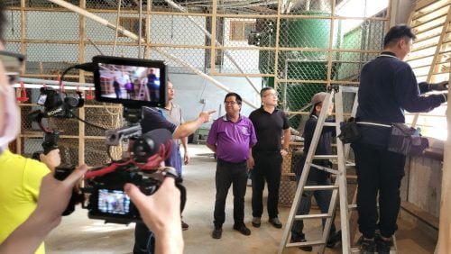 讓世界都看見-台灣好品牌-電視節目專訪-「澄鈦動能」-幕後側拍05 製作單位：星澤影視 製作人：游祈盛、楊含容