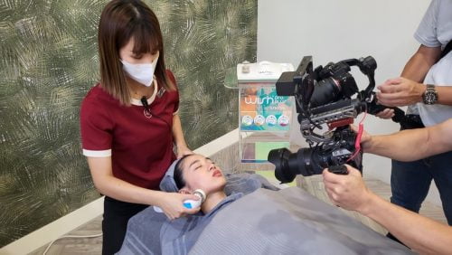 讓世界都看見-台灣好品牌-電視節目專訪-「佑雅_守葳醫美」-幕後側拍02 製作單位：星澤影視 製作人：游祈盛、楊含容