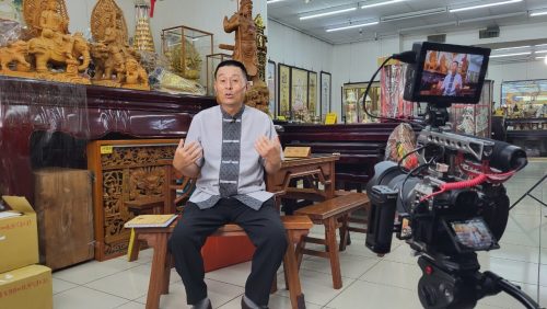 讓世界都看見-台灣好品牌-電視節目專訪-「擇日學吳龍祥老師」-幕後側拍01 製作單位：星澤影視 製作人：游祈盛、楊含容