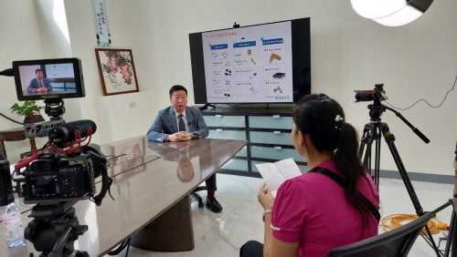 讓世界都看見-台灣好品牌-電視節目專訪-「科菱公司」-幕後側拍04 製作單位：星澤影視 製作人：游祈盛、楊含容