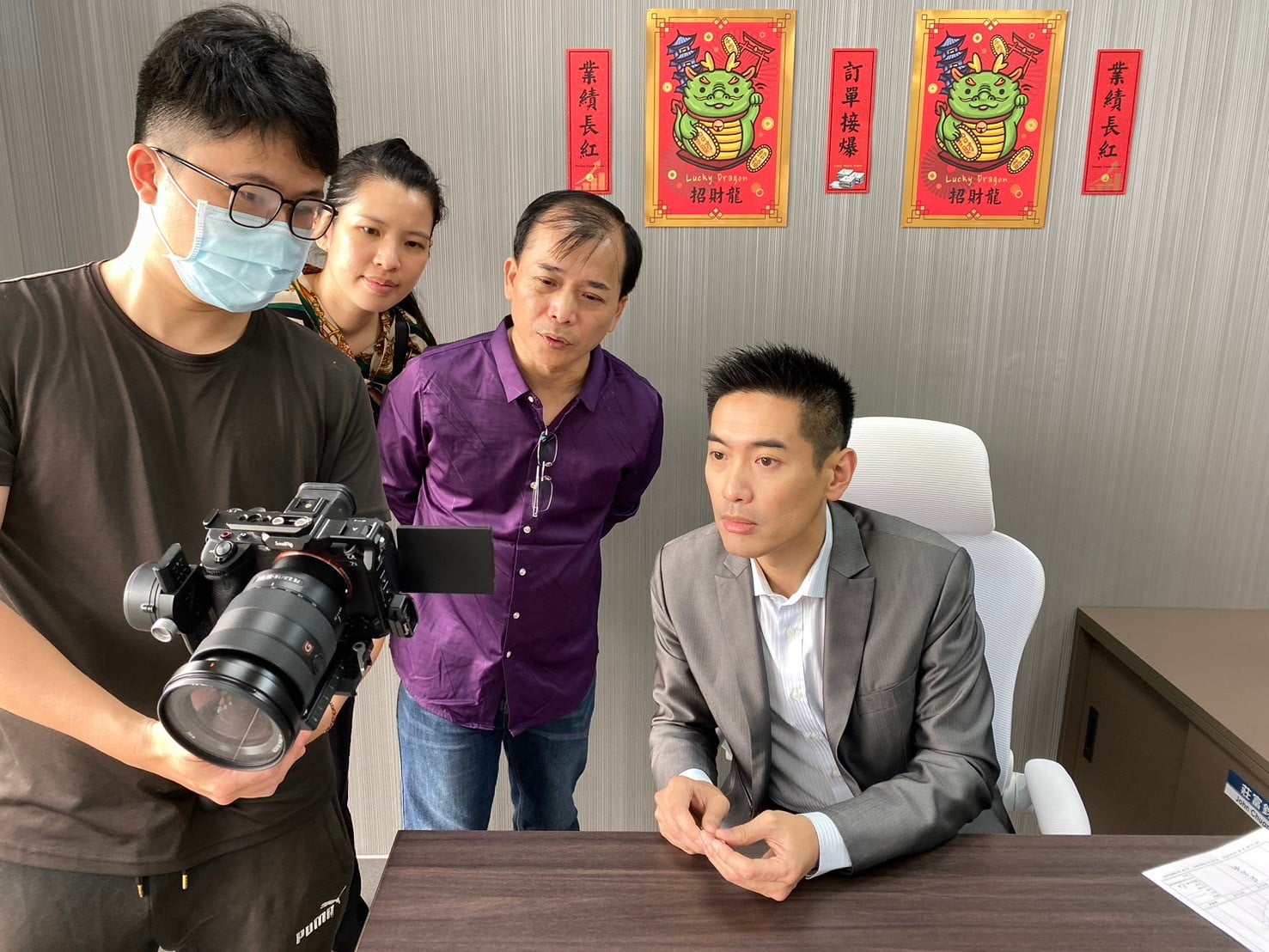讓世界都看見-台灣好品牌-電視節目專訪-「醫揚科技」-幕後側拍02 製作單位:星澤影視 製作人:游祈盛、楊含容