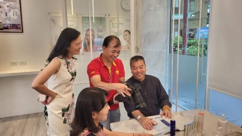 讓世界都看見-電視節目專訪-「伊瑪生技」-幕後側拍05製作單位：星澤影視 製作人：游祈盛、楊含容