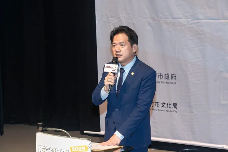 代理市長邱臣遠致詞期盼透過影像讓更多人參與「識詐、防詐、拒詐」