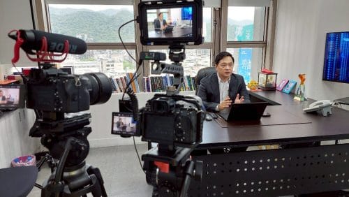 讓世界都看見-品牌人物誌-台灣好品牌-電視節目專訪-「創泓科技」幕後側拍02- 製作單位：星澤影視 製作人：游祈盛、楊含容