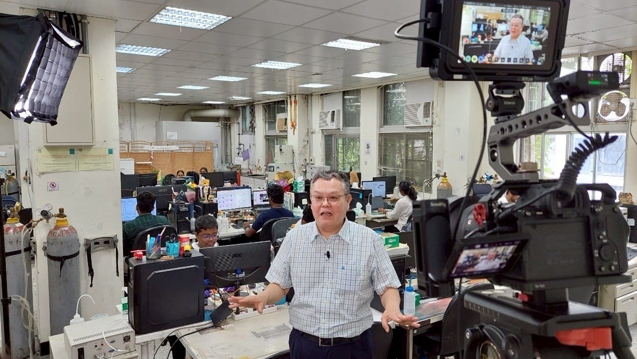 讓世界都看見-品牌人物誌-台灣好品牌-電視節目專訪-「陳生明教授」幕後側拍04- 製作單位:星澤影視 製作人:游智翔、楊含容