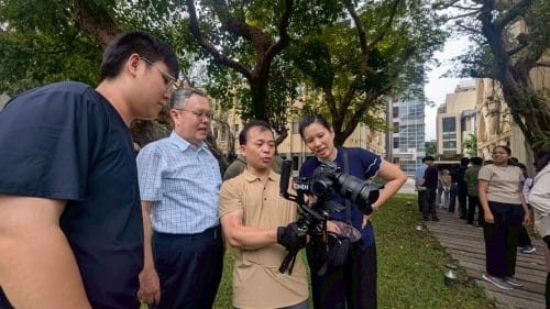 讓世界都看見-品牌人物誌-台灣好品牌-電視節目專訪-「陳生明教授」幕後側拍03- 製作單位：星澤影視 製作人：游智翔、楊含容