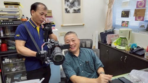 讓世界都看見-品牌人物誌-台灣好品牌-電視節目專訪-「曾厚教授」幕後側拍05- 製作單位：星澤影視 製作人：游智翔、楊含容