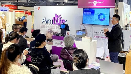 AmLife透過活動分享睡眠周期與睡眠健康觀念。(圖/AmLife恩萊國際) AmLife透過活動分享睡眠周期與睡眠健康觀念。(圖/AmLife恩萊國際)